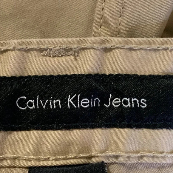 Calvin Klein Jeans Men's Straight Cotton 5 Pocket Straight Leg Chino Size 38x32‎ - Picture 8 of 15